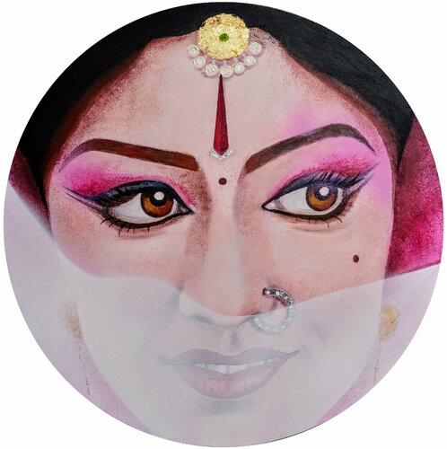 Indian dancer van Anita de Harde, Schilderij te koop op Singulart
