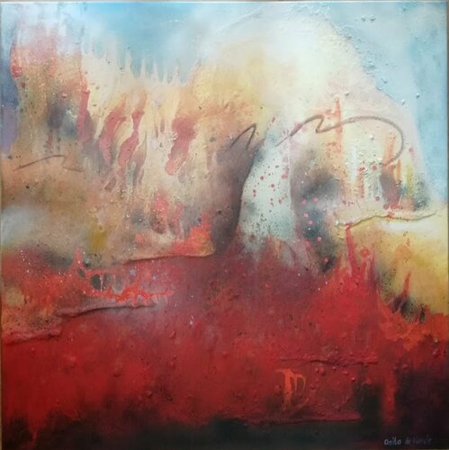 Vuur by Anita de Harde, Painting for Sale on Singulart