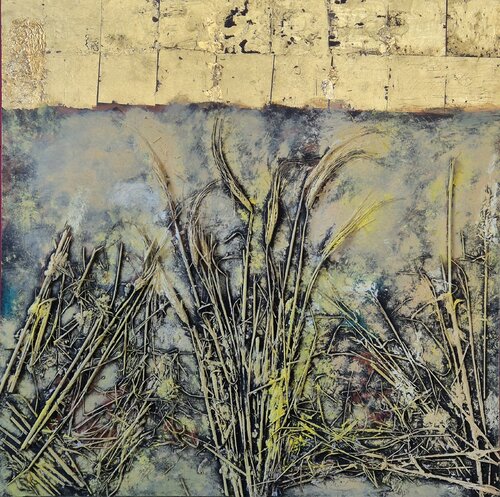 Golden Dawn in the nether lands by Anita de Harde, Painting for Sale on Singulart