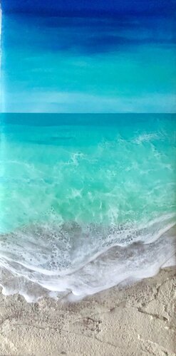 Ocean Waves #3 von Ana Hefco, Malerei kaufen auf Singulart