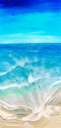 Ocean Waves #30 di Ana Hefco, Pittura in vendita su Singulart