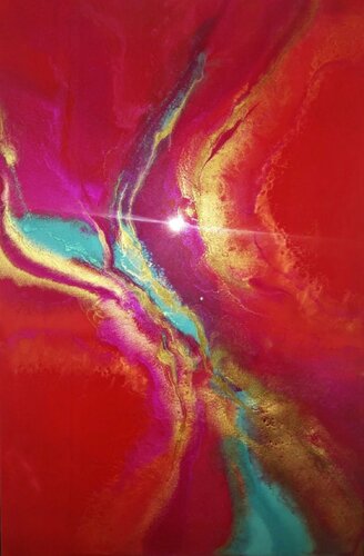 Love Vibrations von Ana Hefco, Malerei kaufen auf Singulart