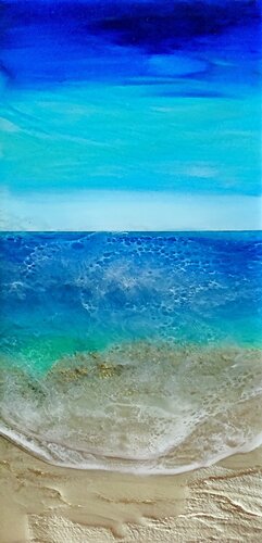 Ocean Waves #31 di Ana Hefco, Pittura in vendita su Singulart