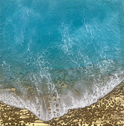 Teal Waves #35 Ana Hefco