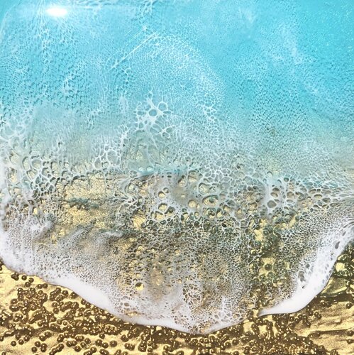 Teal Waves #42 Ana Hefco