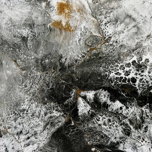 Your Mind is Golden van Ana Hefco, Schilderij te koop op Singulart