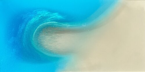 Love comes like the ocean - Seascape Ana Hefco