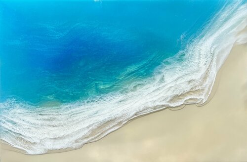 Ocean harmony van Ana Hefco, Schilderij te koop op Singulart