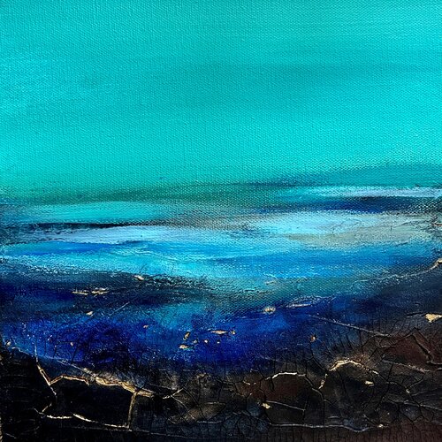 Silence is bliss van Ana Hefco, Schilderij te koop op Singulart