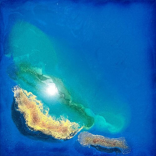 Blue isolation Ana Hefco