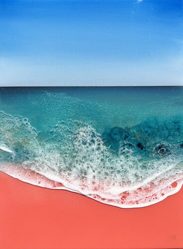 Pink Sand Beach - Elafonisi Beach Greece #2 von Ana Hefco, Malerei kaufen auf Singulart