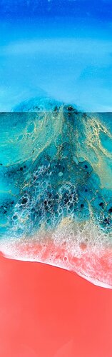 Pink Sand Beach - Elafonisi Beach Greece #8 van Ana Hefco, Schilderij te koop op Singulart