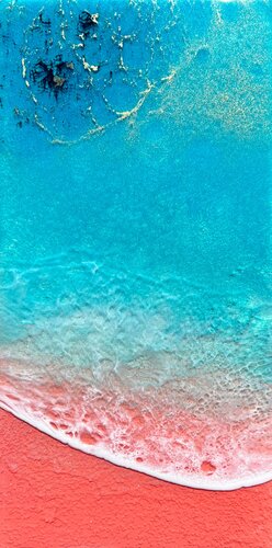 Pink Sand Beach - Elafonisi Beach Greece #3 van Ana Hefco, Schilderij te koop op Singulart