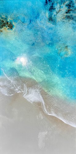 A drop in the ocean by Ana Hefco, 회화 for Sale on Singulart