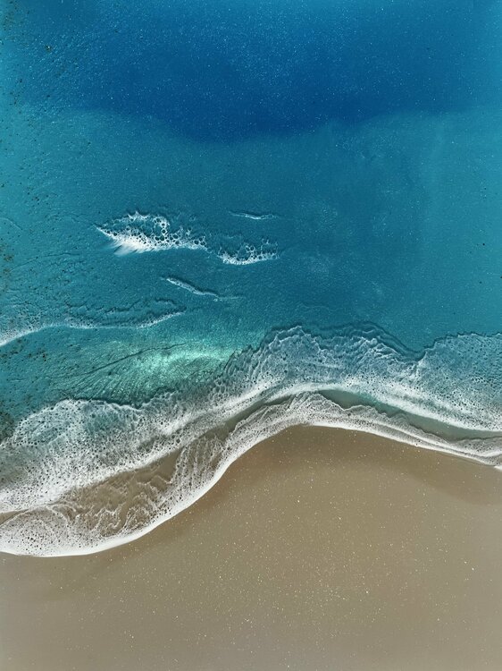 Just the two of us and The Ocean - Seascape Ana Hefco