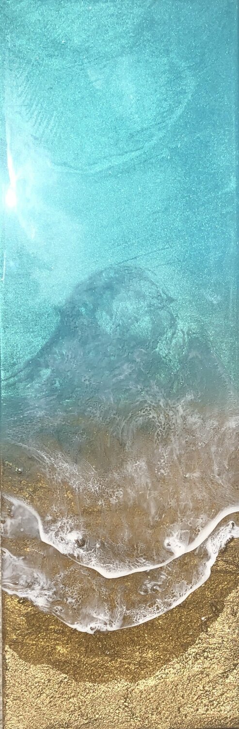 Teal Waves #31 Ana Hefco