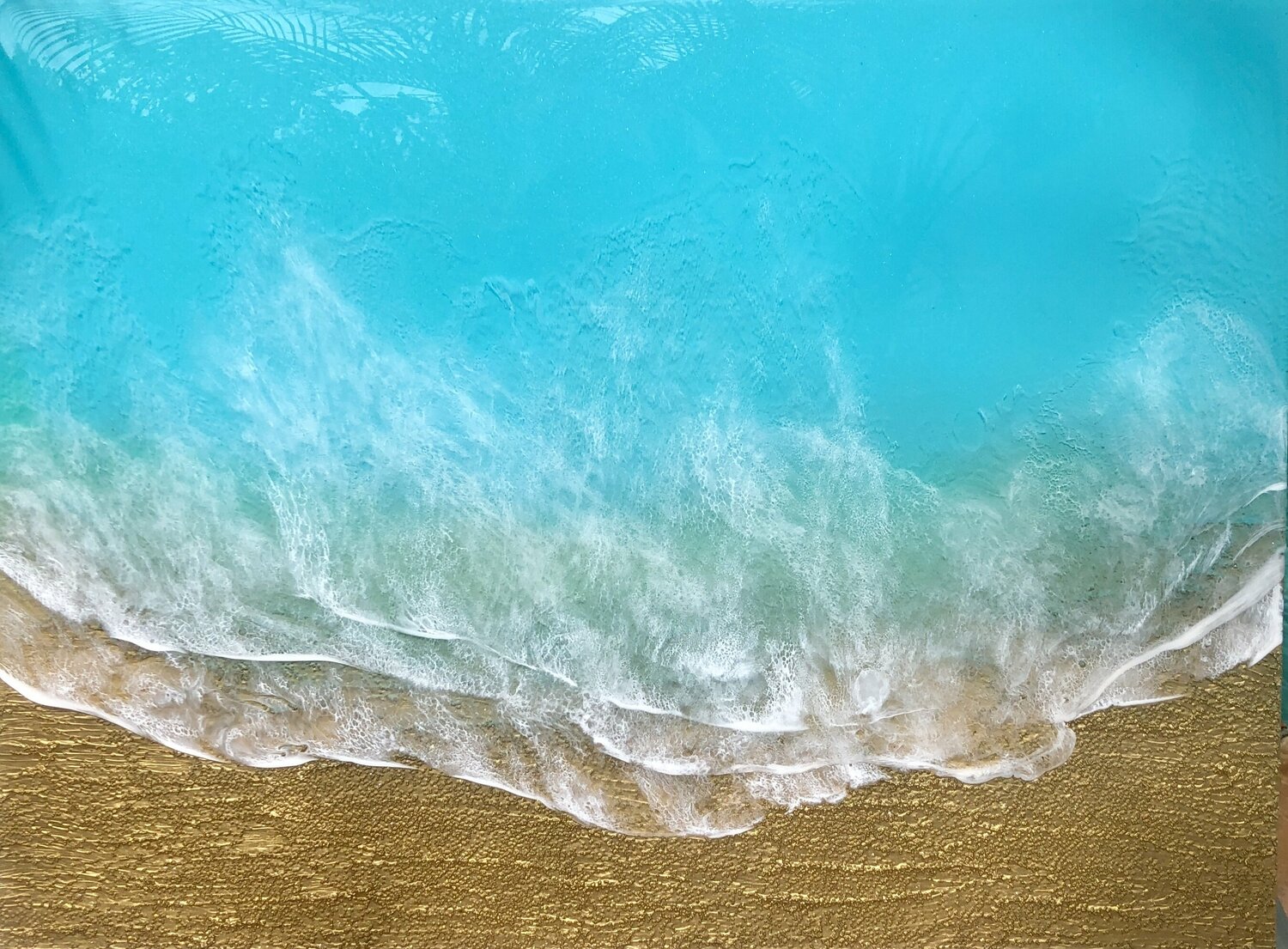 Teal Waves #47 Ana Hefco