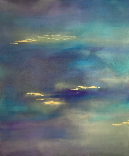 GLITSKY #8 (Trance and Dance) by Kristaps Priede, Painting for Sale on Singulart