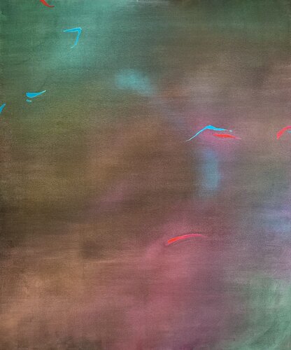 GLITSKY #5 (Trance and Dance) by Kristaps Priede, Painting for Sale on Singulart