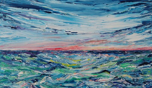 Wellengang van Kerstin Meyer, Schilderij te koop op Singulart