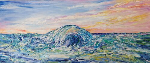 Meereswogen de Kerstin Meyer, Pintura a la venta en Singulart