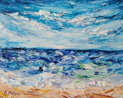 Am Wasser par Kerstin Meyer, Peinture en vente sur Singulart