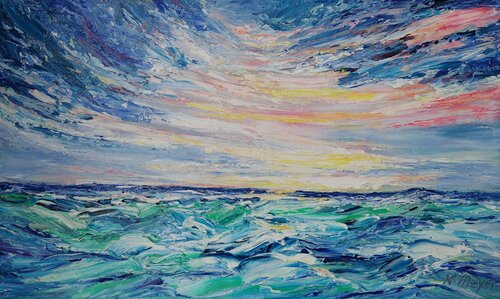 Am Meer par Kerstin Meyer, Peinture en vente sur Singulart