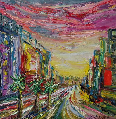 Big City by Kerstin Meyer, 絵画 for Sale on Singulart