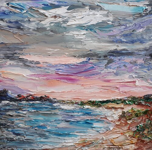 Meeresbucht di Kerstin Meyer, Pittura in vendita su Singulart