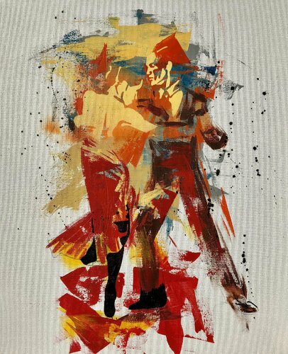 Last Tango by Phil Davis, Painting for Sale on Singulart