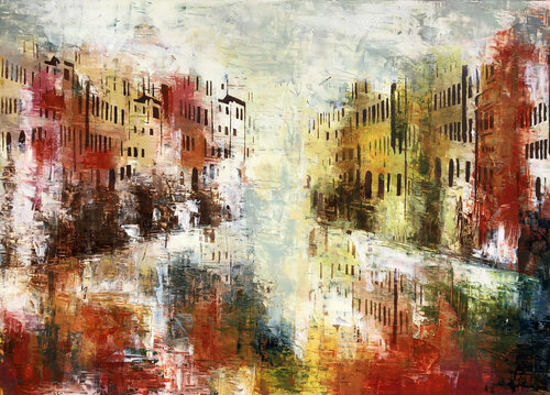 In A Silent Way di Phil Davis, Pittura in vendita su Singulart