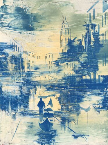 Small Hours And The Morning Haze von Phil Davis, Malerei kaufen auf Singulart