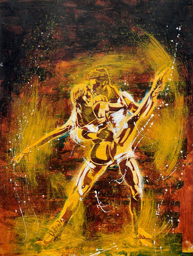 Chemistry by Phil Davis, Painting for Sale on Singulart