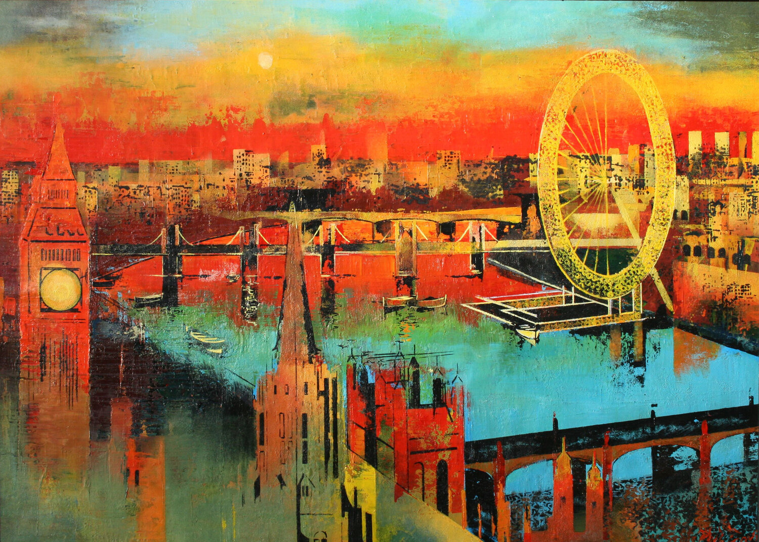 The London Eye Phil Davis