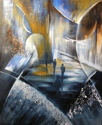 citad elle van Bernard Gaulbert, Schilderij te koop op Singulart