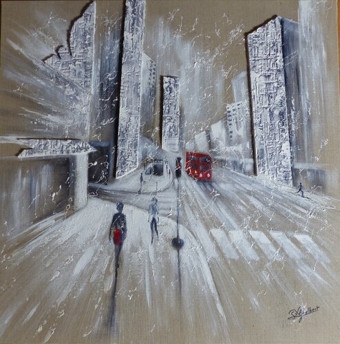 metro job di Bernard Gaulbert, Pittura in vendita su Singulart