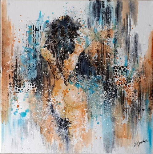 volcanique van Bernard Gaulbert, Schilderij te koop op Singulart