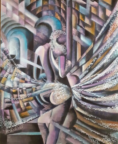 la voilée du touareg di Bernard Gaulbert, Pittura in vendita su Singulart