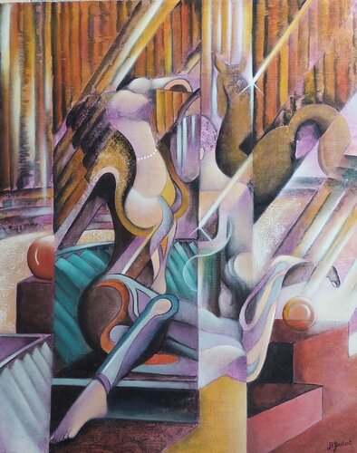 Cirqual di Bernard Gaulbert, Pittura in vendita su Singulart