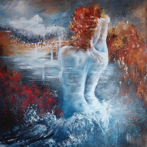 Pixel rousse by Bernard Gaulbert, Painting for Sale on Singulart
