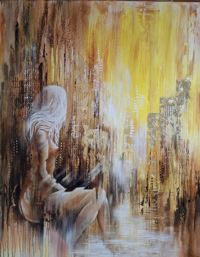 La Blanche von Bernard Gaulbert, Malerei kaufen auf Singulart