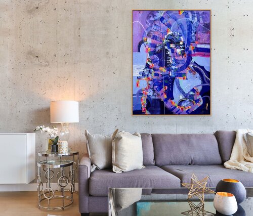 Unfolding Swirl Twirl di Wendy Cohen, Pittura in vendita su Singulart