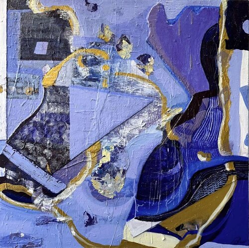Violet Horizons di Wendy Cohen, Pittura in vendita su Singulart
