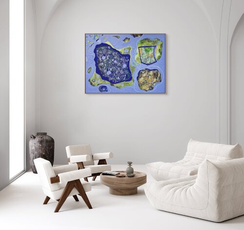 Fluttering Forms van Wendy Cohen, Schilderij te koop op Singulart