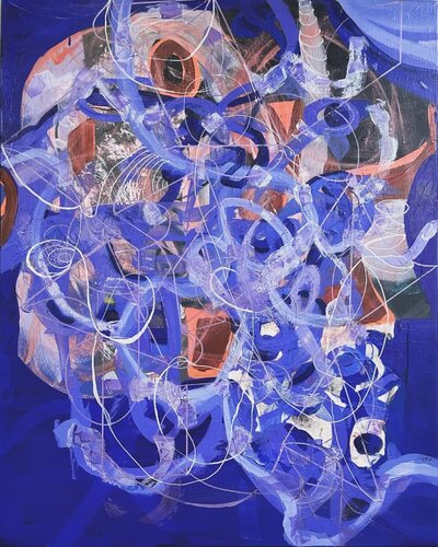 Lavender Meloday di Wendy Cohen, Pittura in vendita su Singulart