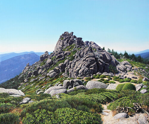 La Sierra del Dragón von Javier Ramos Julián, Malerei kaufen auf Singulart