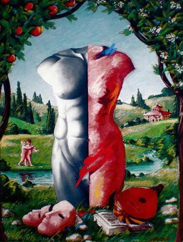 LES COMPLÉMENTS by Carlo Maiolini, Painting for Sale on Singulart