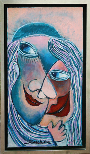 Selfi di Malka Tsentsiper, Pittura in vendita su Singulart