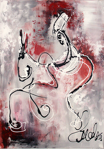 Don Quichote - 4 di Malka Tsentsiper, Pittura in vendita su Singulart