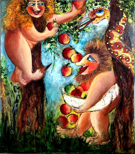 The Tree of Knowledge von Malka Tsentsiper, Malerei kaufen auf Singulart